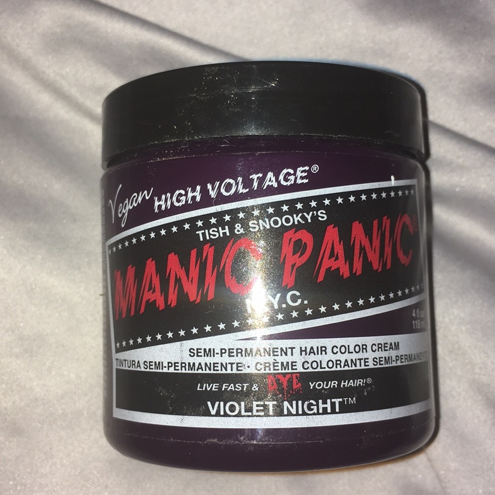 Brand new Manic Panic -violet night